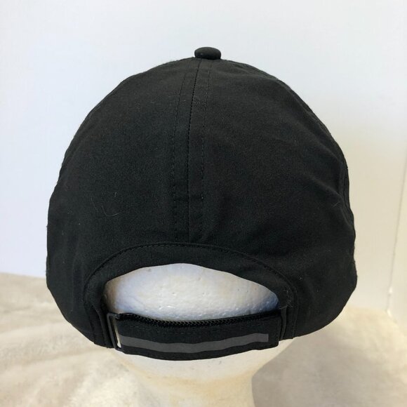 Black Golf Baseball Hat With Mesh Panels One Size Unisex - Picture 3 of 10